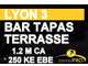 Cède bar immense terrasse petite restauration Lyon