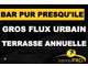 Vente bar pur rénové en 2024 à Lyon prox gare
