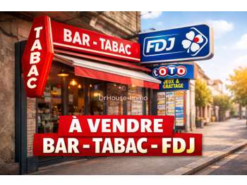 Vente bar tabac FDJ licence sans PMU à Nice centre