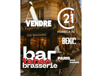 Cède bar brasserie tabac d'angle Paris Rive Gauche