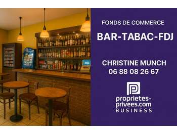 Vente bar tabac FDJ 70m² à 10 min de Pontoise