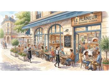 Vente très beau bar brasserie à Rouen Rive Droite