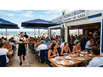 AV bar restaurant pizzeria lic IV la Grande Motte
