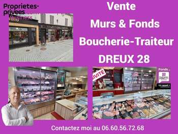 Exclusivité Vente boucherie à Dreux centre piéton