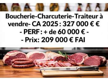 Vente FDC boucherie charcuterie traiteur à Nice
