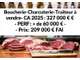 Vente FDC boucherie charcuterie traiteur à Nice