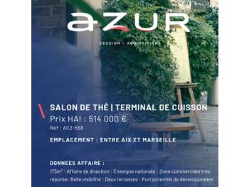 VENTE Salon de thé ss enseigne enseigne nationale