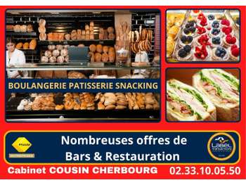 Vente boulangerie pâtisserie dans le Nord Cotentin