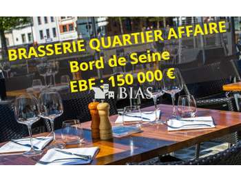Vente brasserie bar 90 hecto à Rouen bord de Seine