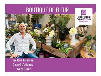 Vente boutique de fleurs 60m² au Nord de Vannes