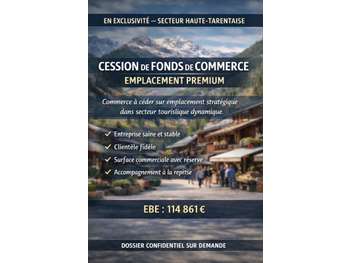 AV fleuriste emblématique à Bourg-Saint-Maurice