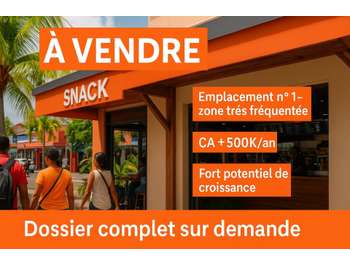Cède restauration rapide ca 500k/an Fort de France