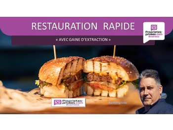Vente restauration rapide snack de 50m² à Meyzieu
