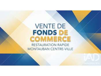 Vente Restauration pizzeria clé en main Montauban