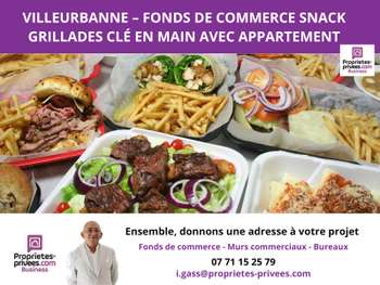 AV restaurant snack grillades à Villeurbanne