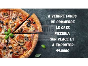 À céder pizzeria sur place ou emporter au Crès