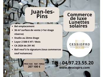 Vente FDC de luxe lunettes solaires Juan les Pins