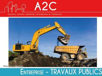 A céder entreprise de travaux publics en Vendée