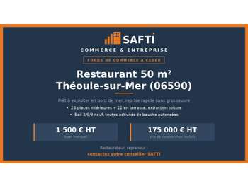 AV restaurant vue mer panoramique Theoule-sur-Mer