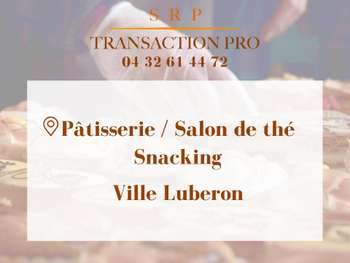 Vente pâtisserie salon de thé snacking au Vaucluse
