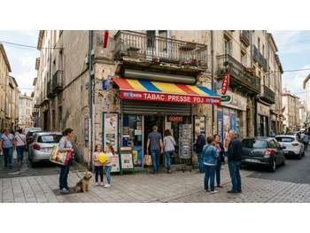 Cède FDC tabac presse FDJ possibilité murs Thiers