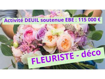 Vente FDC fleuriste déco emplacement en or Eure
