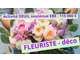 Vente FDC fleuriste déco emplacement en or Eure