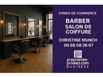 Vente FDC barber emplacement N°1 Cergy préfecture
