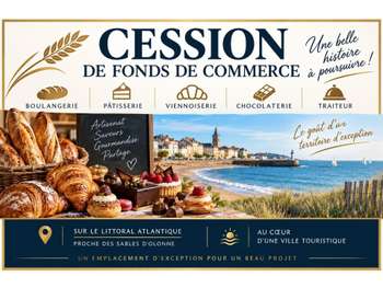 À saisir belle affaire boulangerie-pâtisserie - 85