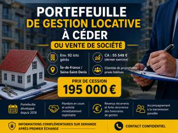 Cession porte-feuille/vente société dans le 93