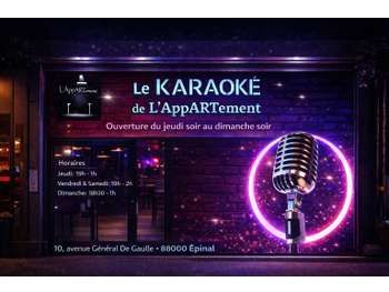 À vendre Bar Restaurant Karaoké EPINAL GARE