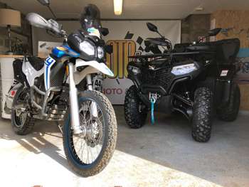 Vente société location quads et motos sur Caen
