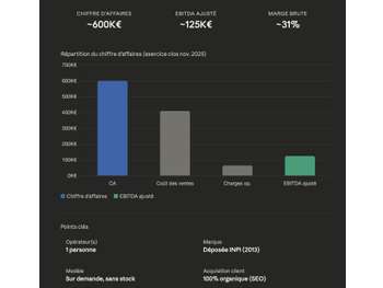 Reprise société import véhicule - EBITDA 120K€
