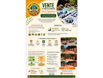 Vente Snack restaurant au cœur d’un parc de loisir