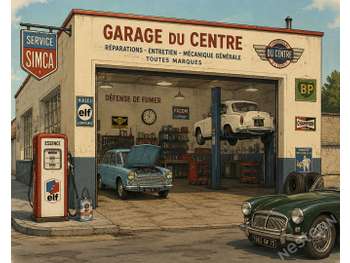 A vendre garage automobile concessionnaire 71