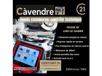 Vente FDC contrôle technique à Lons Le Saunier