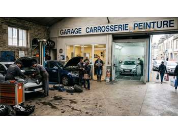 Vente garage carrosserie peinture en Morbihan