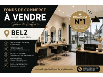 AV salon de coiffure empl N°1 en ccial à Cannes