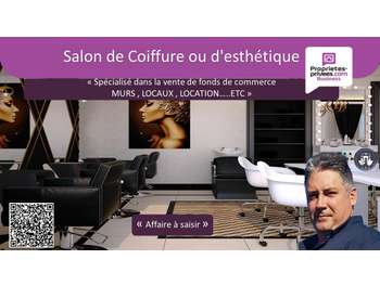 Vente FDC coiffure de 44m² à Lalouvesc