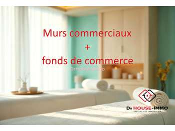 Vente murs 43m² + fonds activité de santé Sorbiers