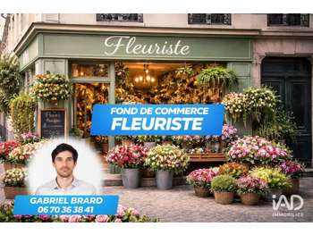 Vente boutique fleuriste à Lyon 69006
