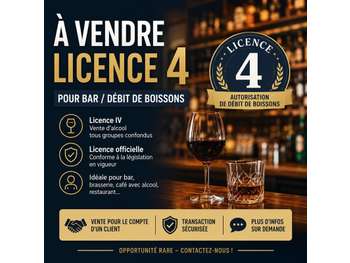 À vendre licence IV secteur Rouen