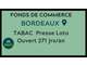 Vente FDC Tabac-Presse-FDJ à Bordeaux axe entrant
