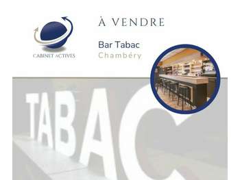 A vendre bar tabac terrasse parking à Chambéry
