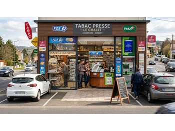 AV FDC tabac presse FDJ PMU relais colis Courpière