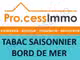 Vente FDC Tabac Saisonnier 500 m de la plage Gard
