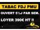 Tabac FDJ PMU axe circulation important Grenoble