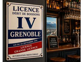 AV licence 4 Grenoble intra muros  transférable