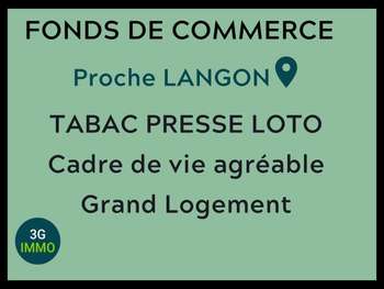Vente Tabac Presse FDJ grand logement à Langon