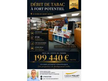 Débit de tabac à potentiel à vendre sur St‑Avold